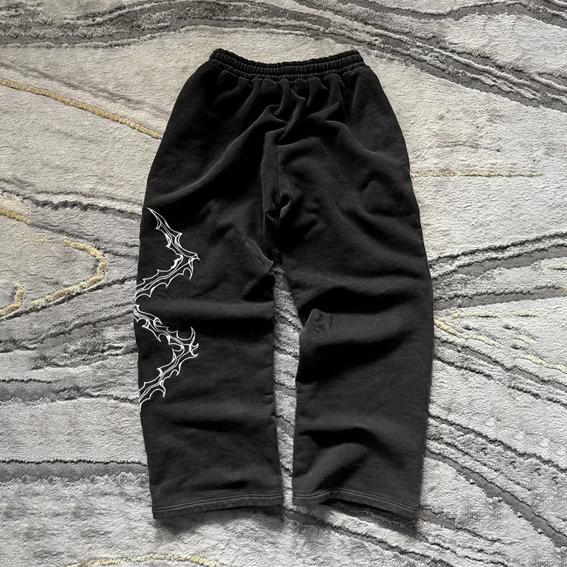 Y2K Letter Patch Embroidered Zippered Hooded Sweatshirt High Street Trend Comfortable Sweatpants Men Women Hip Hop Street Suit