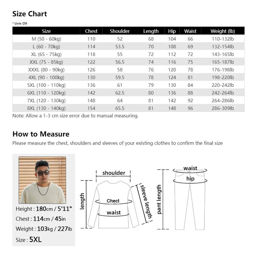 Men Shirt Suit Short Sleeve Shorts Set Summer Oversize 6XL 7XL 8XL Plus Size Casual Plaid Streetwear Loose Pocket High Quality