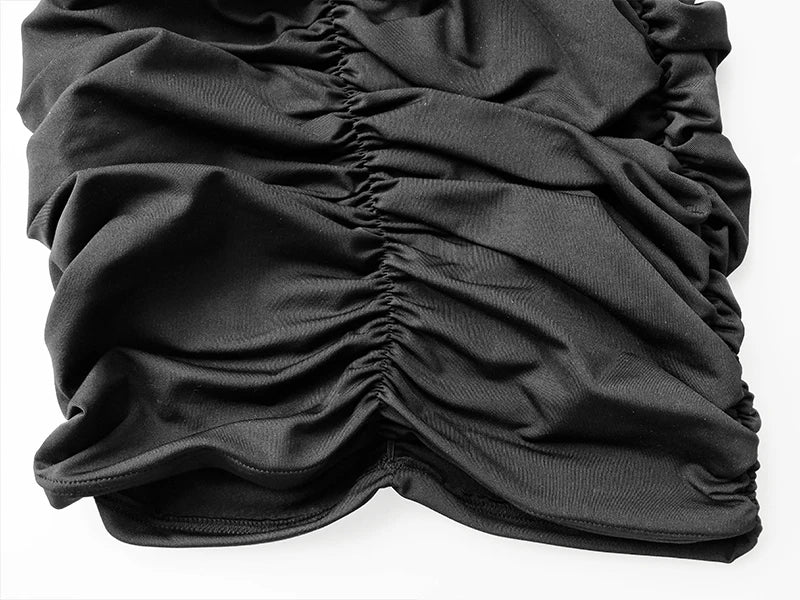 Articat – robe à bandes pour femmes, Sexy, épaules dénudées, manches longues, Slim, élastique, moulante, robes de soirée, automne hiver, 2022