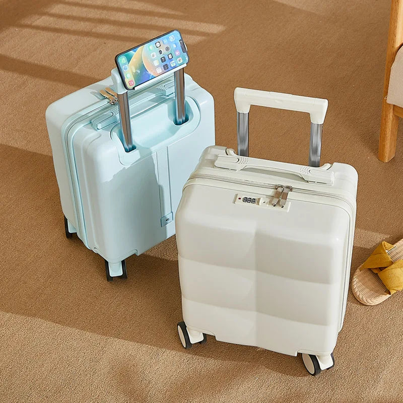 14inch Carry-On Suitcase, Lightweight and Durable, Compact and Fashionable Suitcase 360 ° Universal Wheel Travel Essentials
