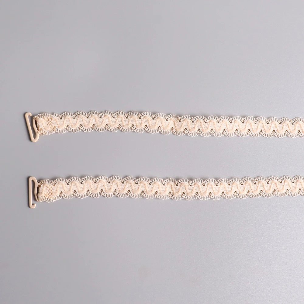 3-color lace Serpentine bra Straps Straps replaceable invisible bra straps Removable elastic adjustable