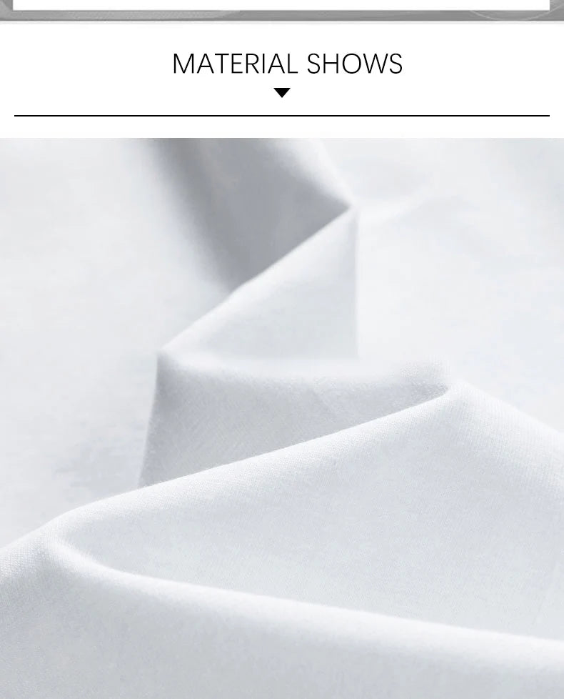 TFETTERS Men's Summer Polo Shirt Top Short Sleeve Turn Down Collar Solid Color Cotton White Casual T Shirt for Men Clothes