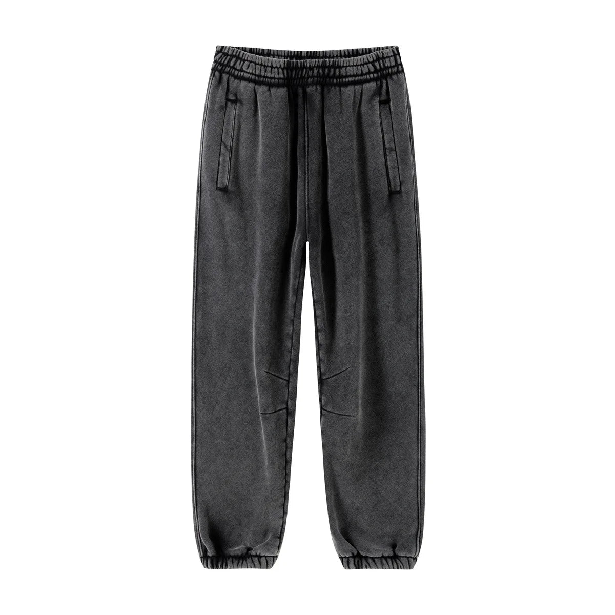 Custom LOGO2024 autumn winter new washed batik old sweater sweatpants 360G cotton polyester velvet thickened men's  women's suit