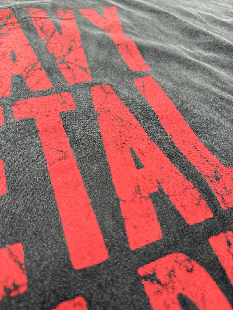Half Red Skeletons Bone Print Box Tee Hole Damaged Tank Tops T-shirt Men Women Classic Text Graphic Short Sleeve T Shirt Clothes