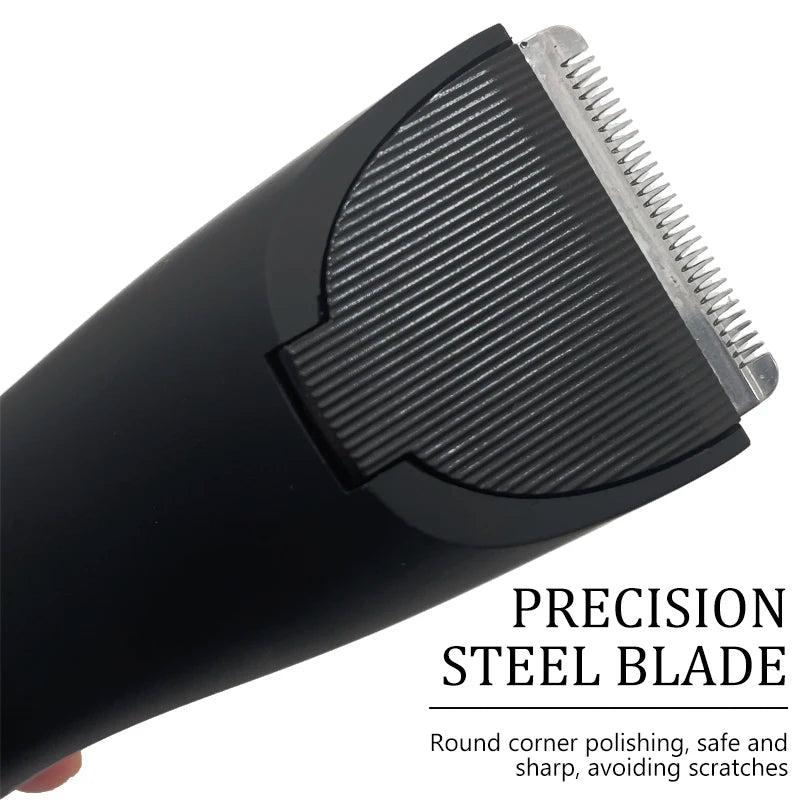 Body Hair Trimmer Shaver for Men Ball Trimmer for Groin Pubic Replaceable Ceramic Blade Groomer Electric Razor Waterproof Clippe