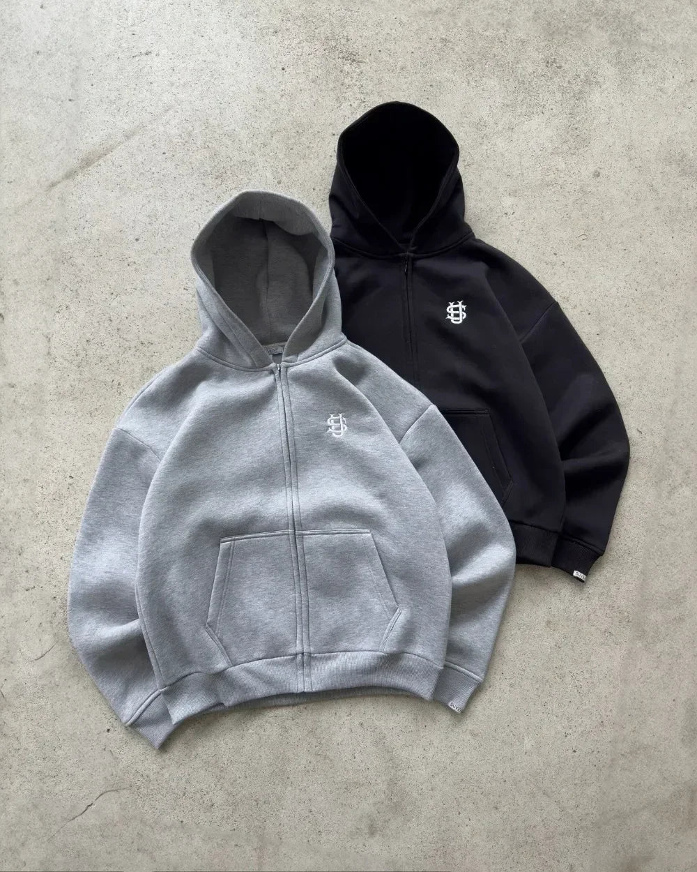 New Letter Embroidery Zip Up Casual Men Suits Y2K Oversized Harajuku Fashion Sweatshirts Women Retro Hoodies Couple Sweatpants