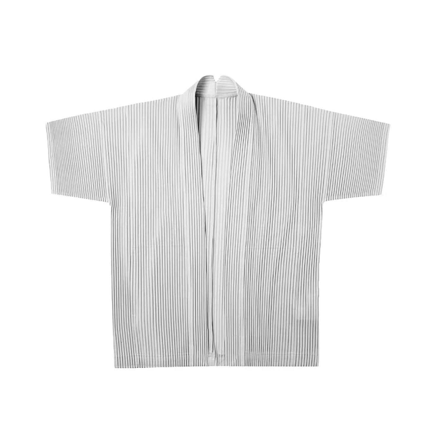 Miyake Pleated Jacket Men's Cardigan Japanese 2025 Spring and Summer New Pleated Men's Loose Big Yards Jacket Hundred Loose Tops