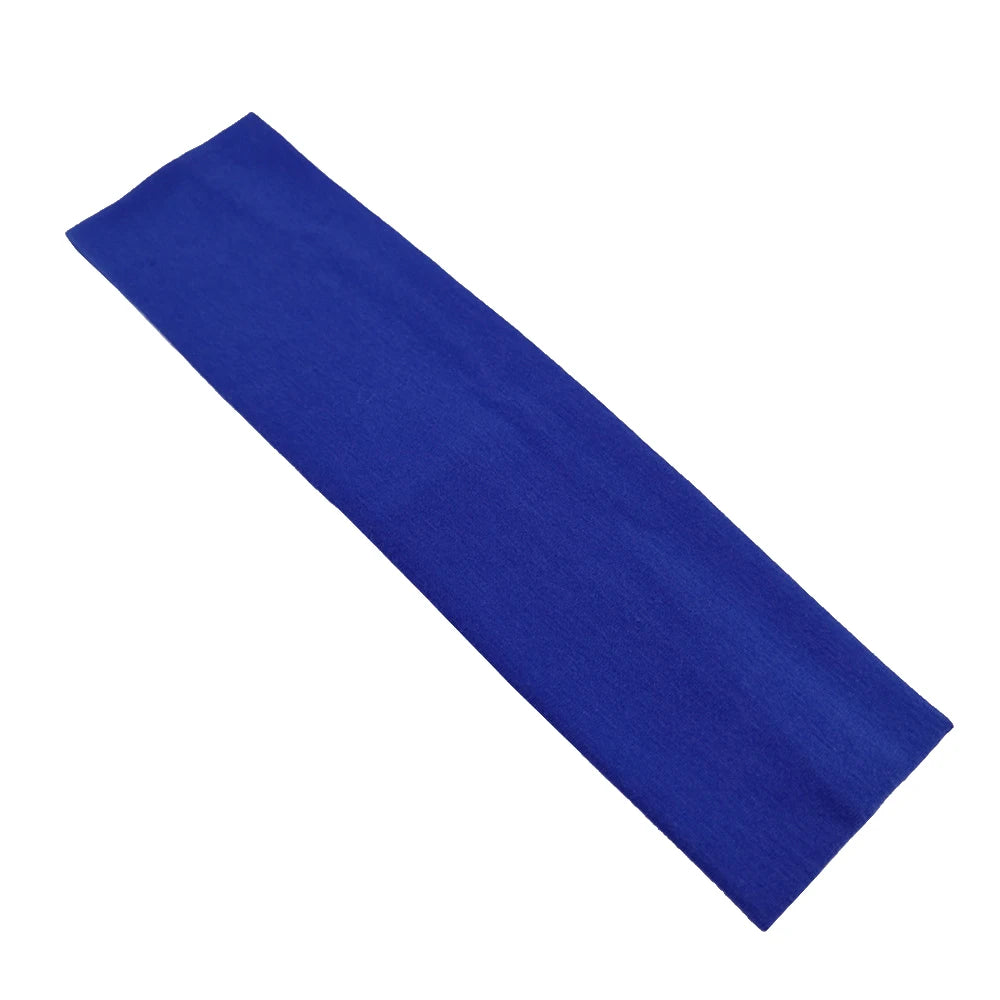 Summer Sports Yoga Women Headbands Not Tight Adjustable Running Absorb Sweat Elastic Hair Bands Soild Unisex Headband Wholesale