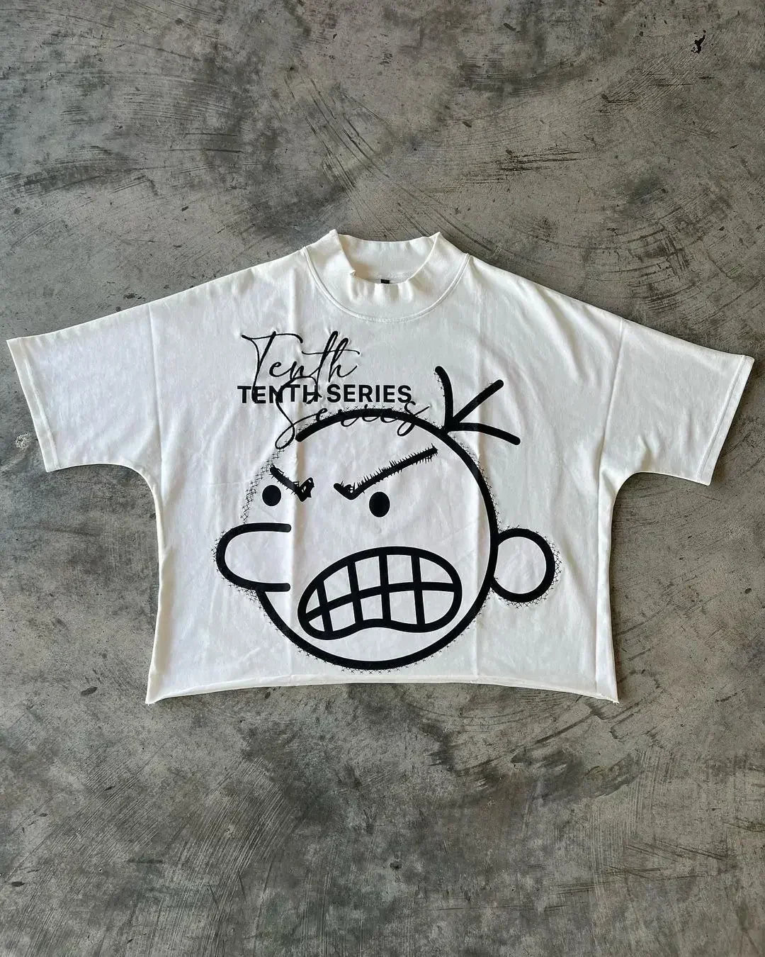 Streetwear T Shirt Y2K Hip Hop Punk Rock Graphic Print Oversized TShirt Mens Womens Round Neck Cotton Short Sleeve Tops Clothes
