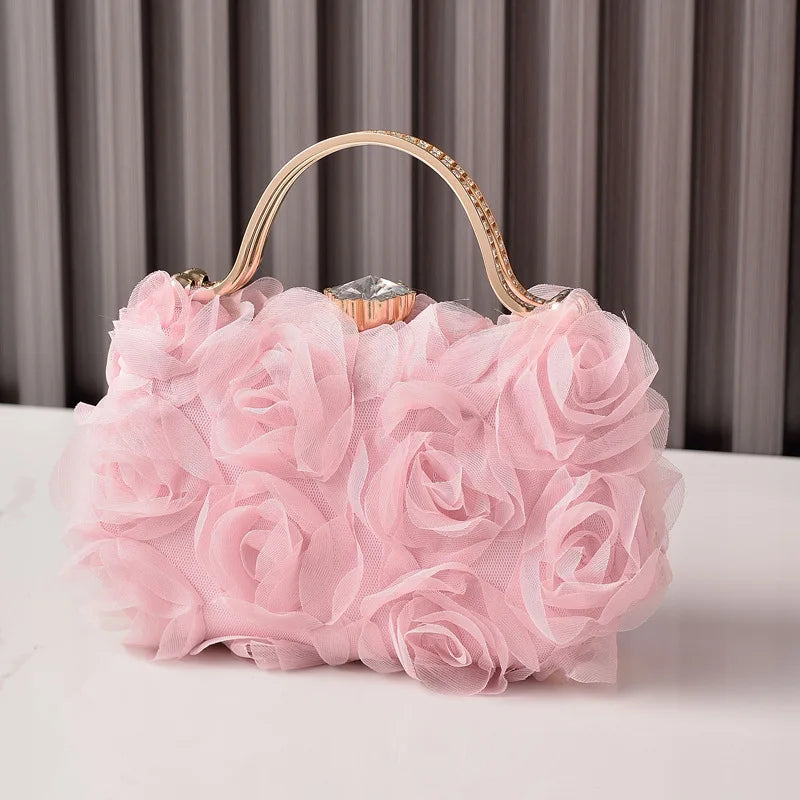 European and American Hot Flower Dinner Bag Bridal Wedding Dress White Dress Garment Bag Cross-Border E-Commerce Factory Direct