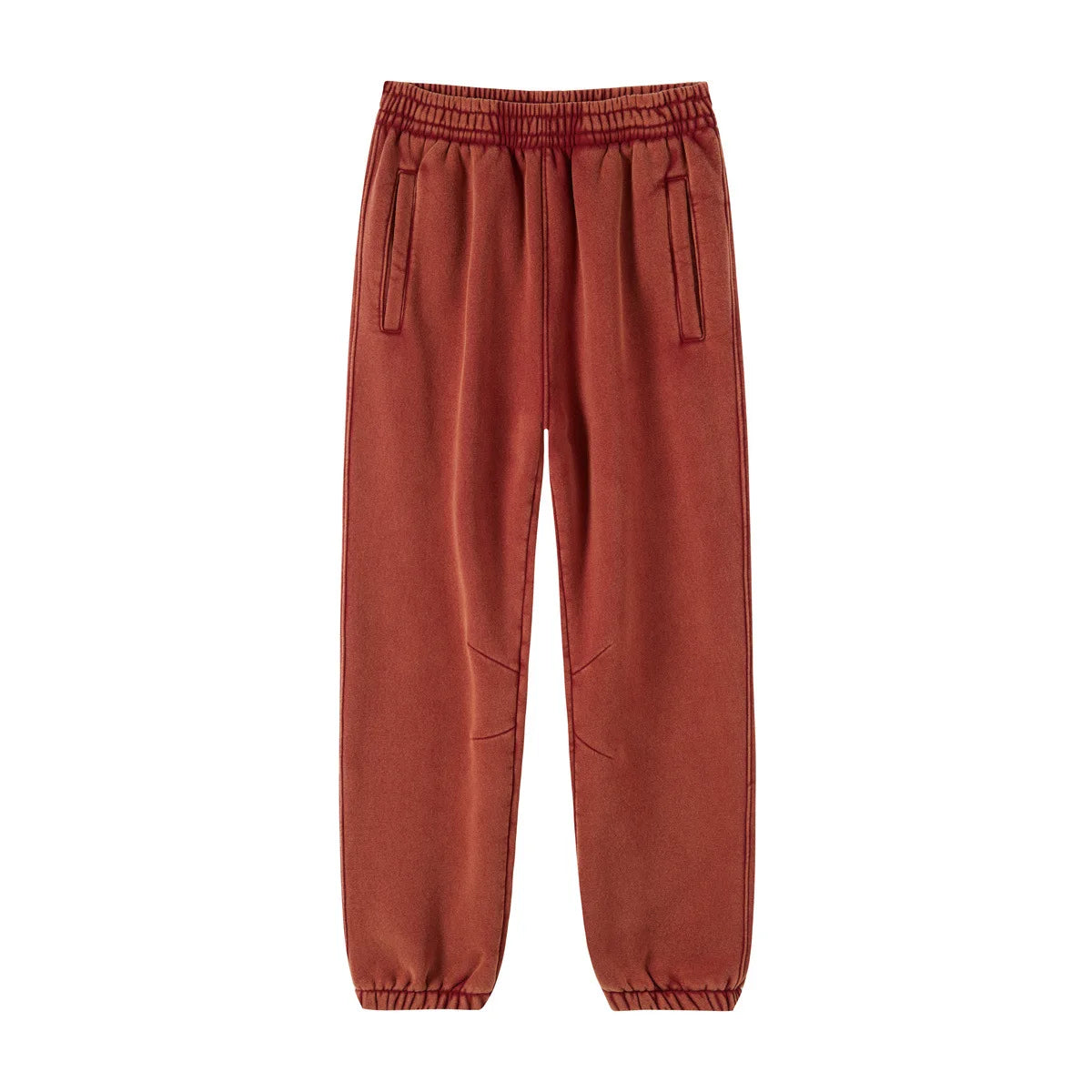 Custom LOGO2024 autumn winter new washed batik old sweater sweatpants 360G cotton polyester velvet thickened men's  women's suit