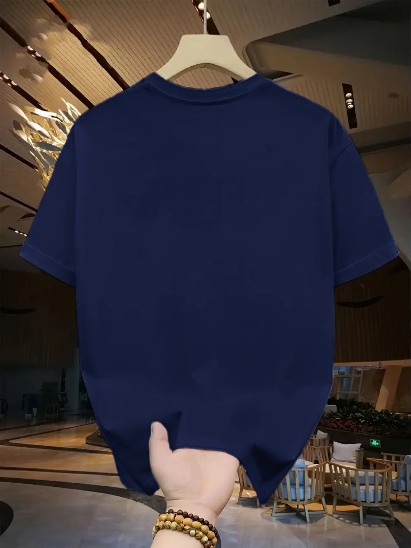 Men's summer 100 cotton fashionable casual loose solid color multi-color optional sports round neck short sleeved T-shirt top