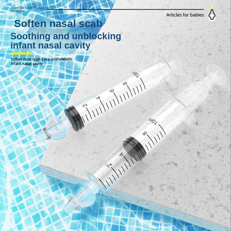 Seringue d'aspirateur nasal en silicone pour bébé, nettoyeur antarctique pour enfants, laveur nasal pour rhinite, irrigateur nasal réutilisable, lavage pour enfants
