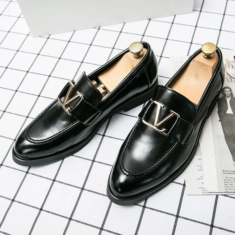 High Quality Men Loafers Shoes Man Fashion Comfy Slip-on Drive Moccasins Footwear Male Brand Leather Boat Shoes Men Casual Shoes