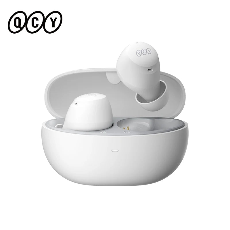 QCY HT07 ANC Wireless Earphones 40dB Active Noise Cancelling Headphones 6 Mic AI HD Call Bluetooth 5.2 TWS Earbuds 32H Playback