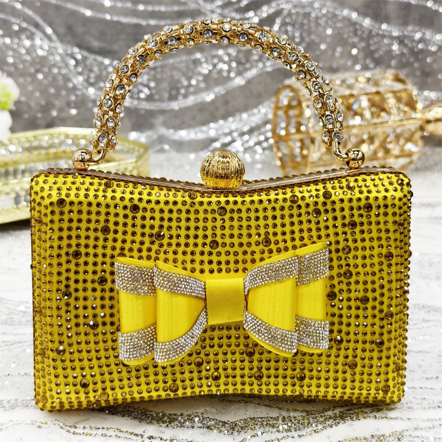 Venus Chan Italy Design 2025 New INS Shoes and Bag to Match Wine Colour Pointed-Toe Rhinestone Bow Party Women's High Heels