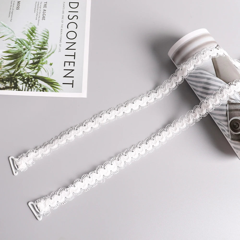 3-color lace Serpentine bra Straps Straps replaceable invisible bra straps Removable elastic adjustable