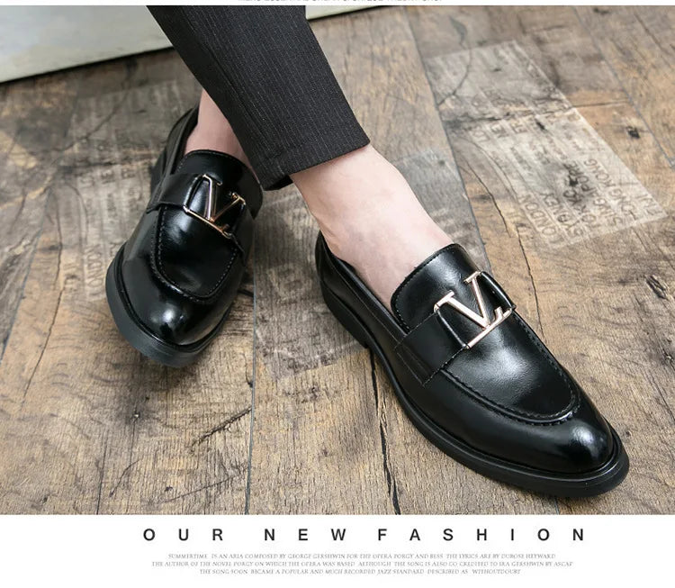 High Quality Men Loafers Shoes Man Fashion Comfy Slip-on Drive Moccasins Footwear Male Brand Leather Boat Shoes Men Casual Shoes