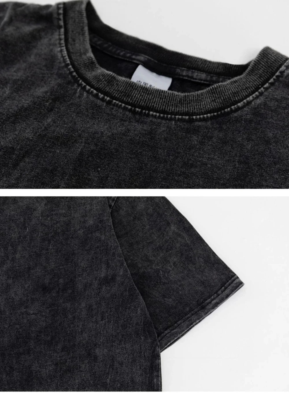 Vintage Acid Wash T Shirt Fashion Washed T-shirt Men's Casual Short Sleeve Hip Hop Streetwear Harajuku Women's Loose T Shirts