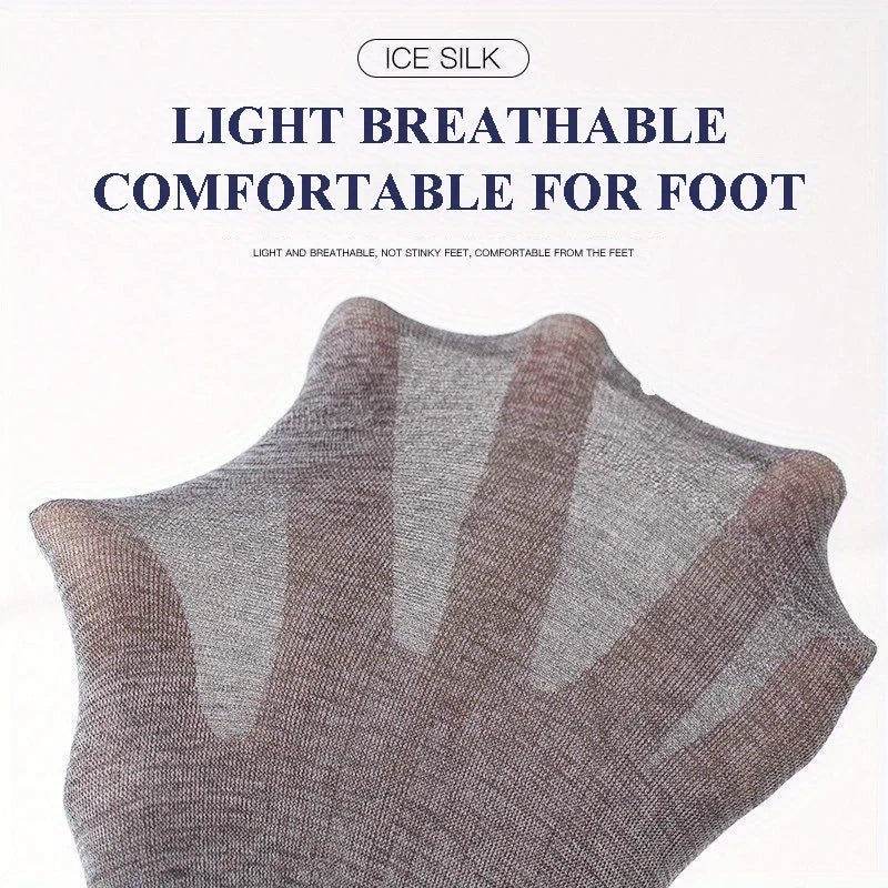 30 Pairs High Quantity Breathable Fiber Men's Socks Summer Comfortable Thin Ice Silk Socks High Elastic Business Casual Socks