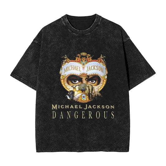Michael Jackson   T Shirt Summer Poster   Awesome T-Shirts Cotton Fashion Tee Shirt For Men Short Sleeves Printed Clothes