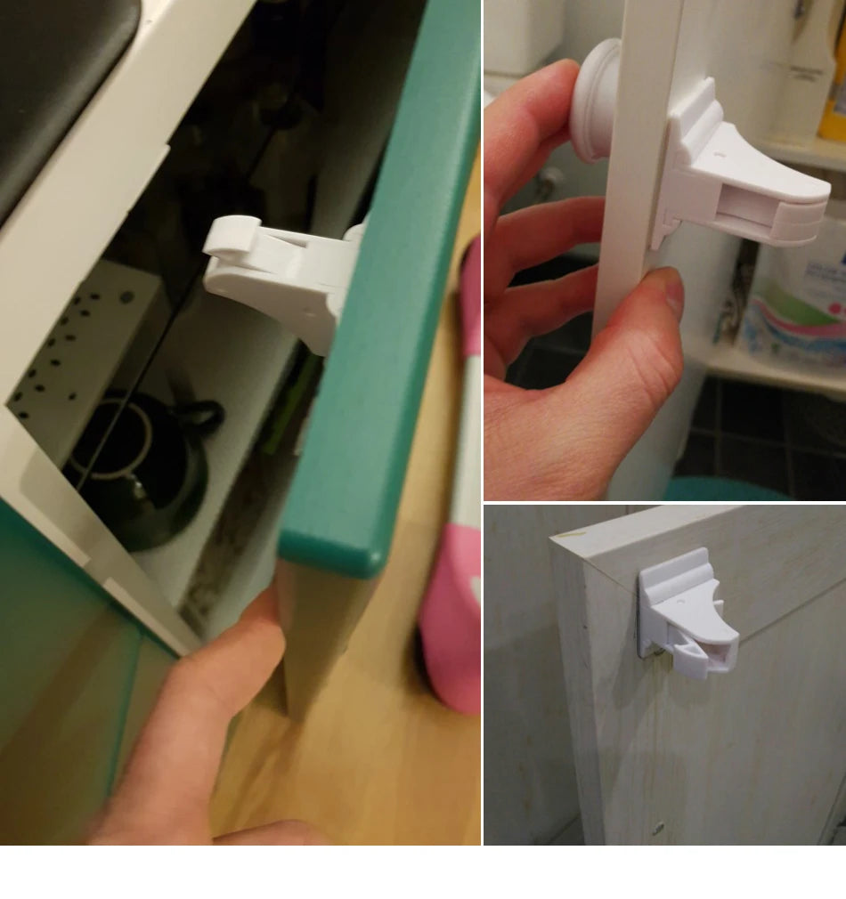 Serrure magnétique pour enfants, Protection pour enfants, serrure de sécurité pour bébé, loquet de tiroir, limiteur de serrure de porte d'armoire, serrures de sécurité pour enfants