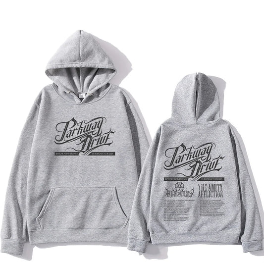 Parkway Drive 20Year Anniversary Europe Tour Hoodie Fashion Men Sweatshirt Unisex Oversized Clothing High Street Retro Pullovers