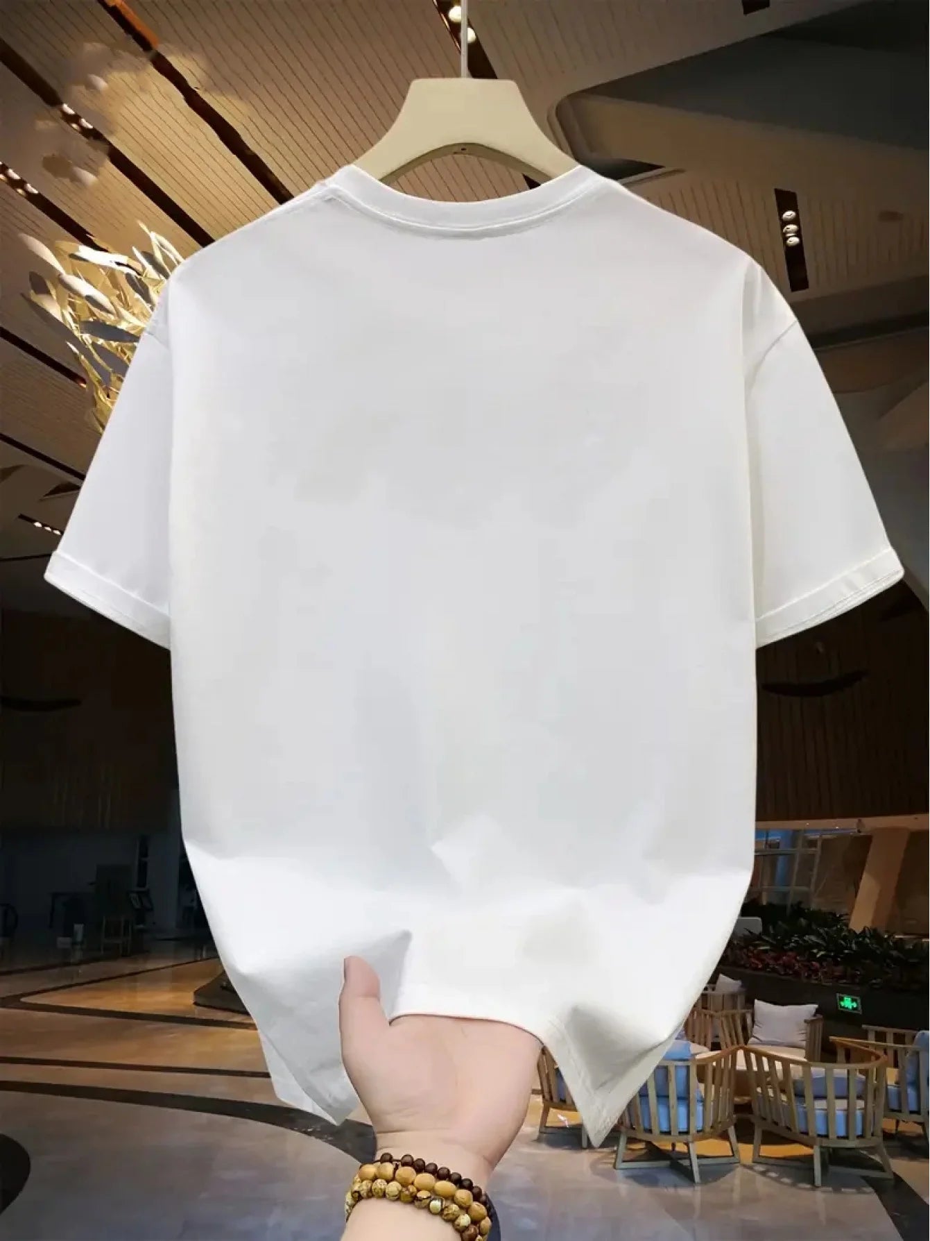 Men's summer 100 cotton fashionable casual loose solid color multi-color optional sports round neck short sleeved T-shirt top