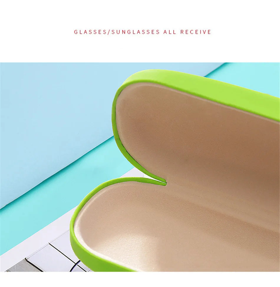 Colorful Hard Shell Eye Glasses Box Case Women Men Student Cute Sunglasses Stroage Organizer For Travel Eyewear Organization