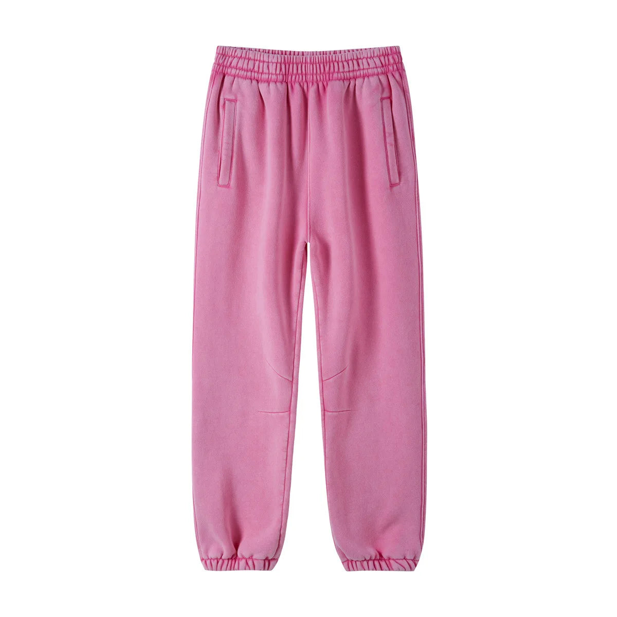 Custom LOGO2024 autumn winter new washed batik old sweater sweatpants 360G cotton polyester velvet thickened men's  women's suit