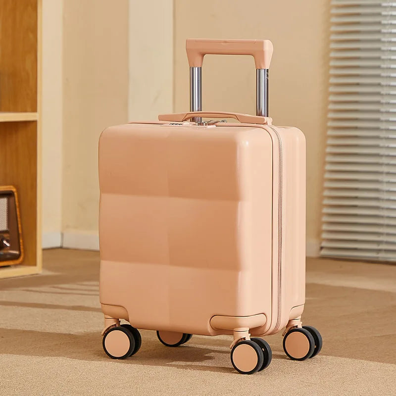 14inch Carry-On Suitcase, Lightweight and Durable, Compact and Fashionable Suitcase 360 ° Universal Wheel Travel Essentials