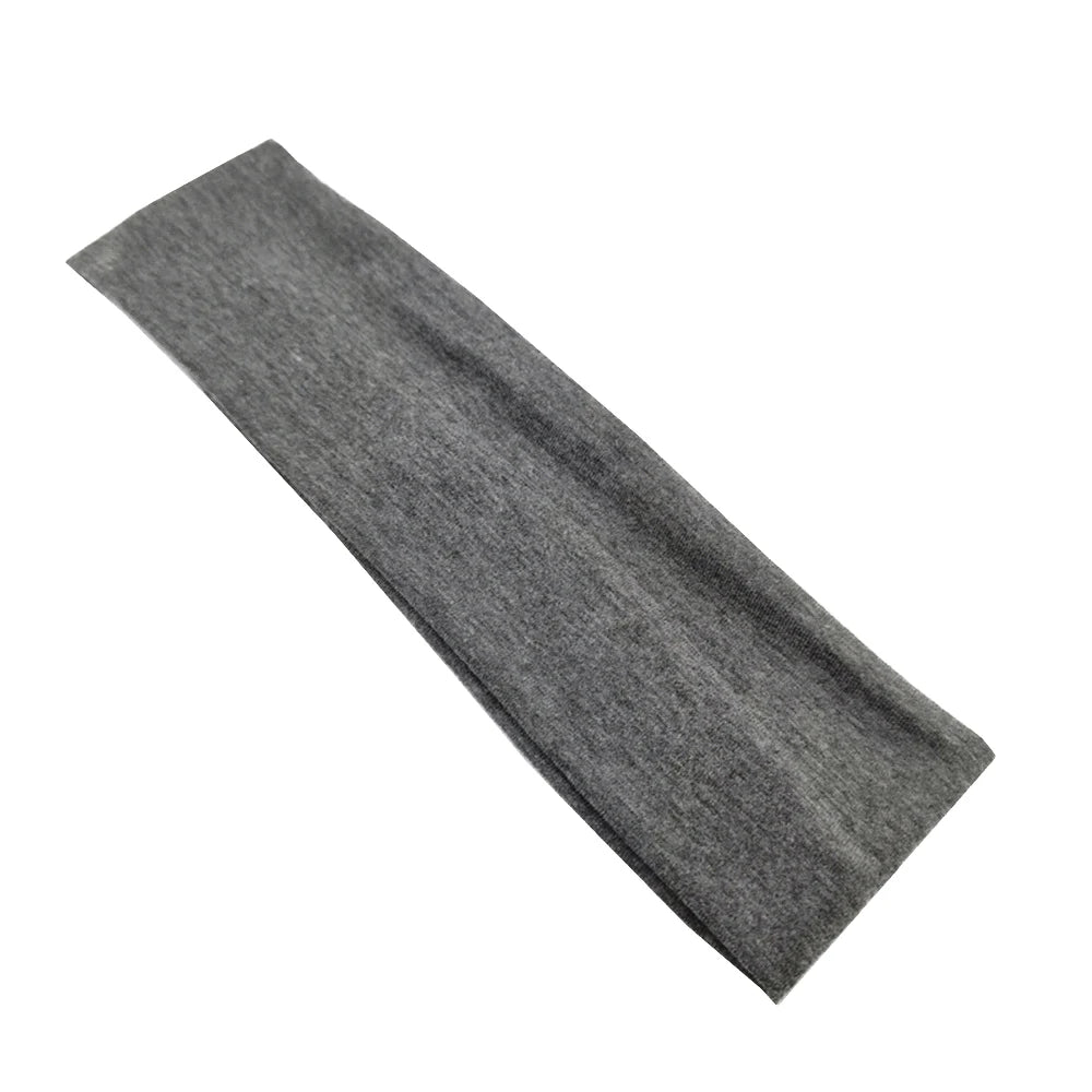 Summer Sports Yoga Women Headbands Not Tight Adjustable Running Absorb Sweat Elastic Hair Bands Soild Unisex Headband Wholesale