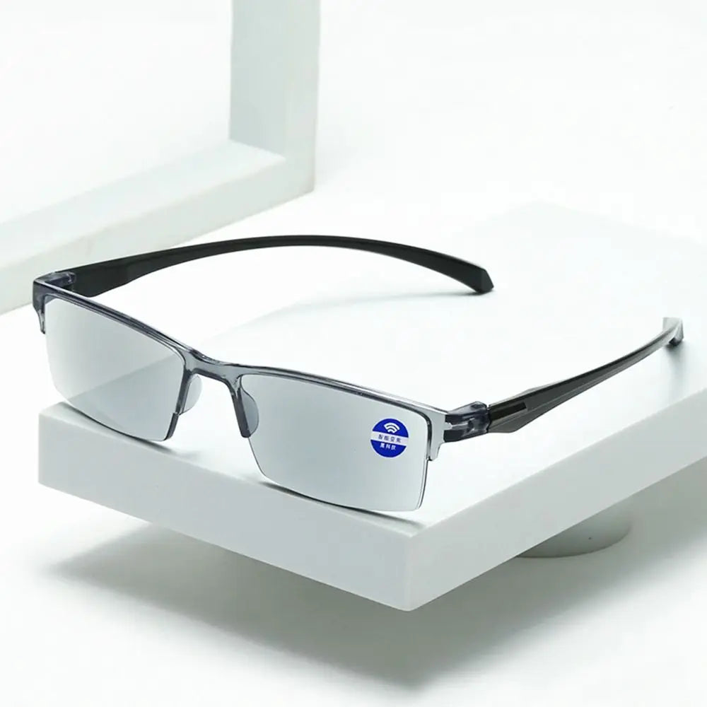 Anti Blue Ray Reading Glasses Smart Automatic Zoom Reading Glasses Autofocus Power Near Far Eye Protection Computer Glasses