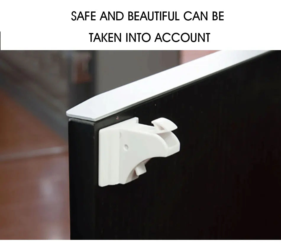 Serrure magnétique pour enfants, Protection pour enfants, serrure de sécurité pour bébé, loquet de tiroir, limiteur de serrure de porte d'armoire, serrures de sécurité pour enfants