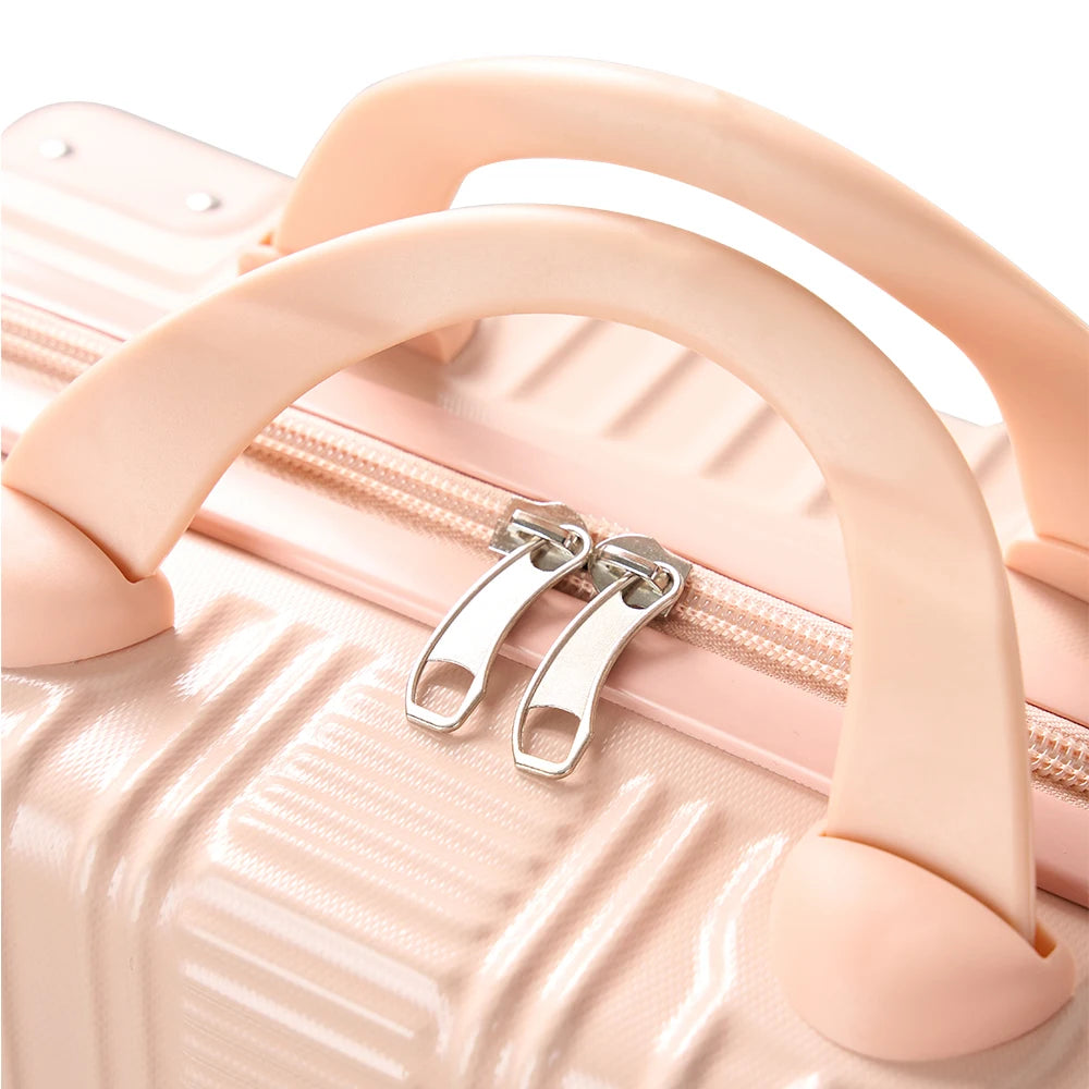 【Sheonly】Portable Hard Shell Handheld Makeup Travel Case
