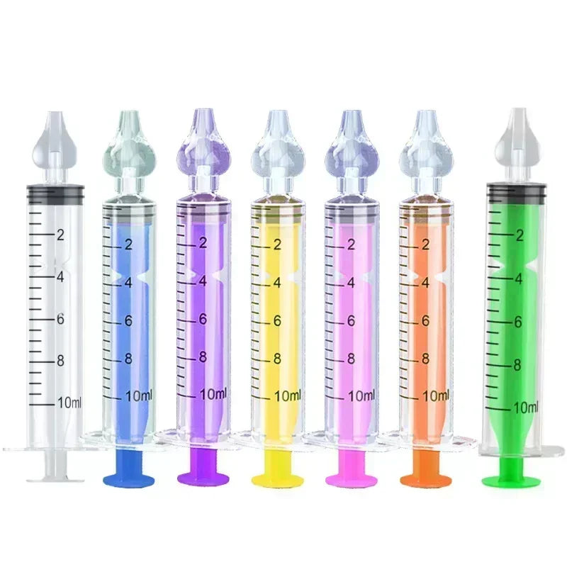 Seringue d'aspirateur nasal en silicone pour bébé, nettoyeur antarctique pour enfants, laveur nasal pour rhinite, irrigateur nasal réutilisable, lavage pour enfants