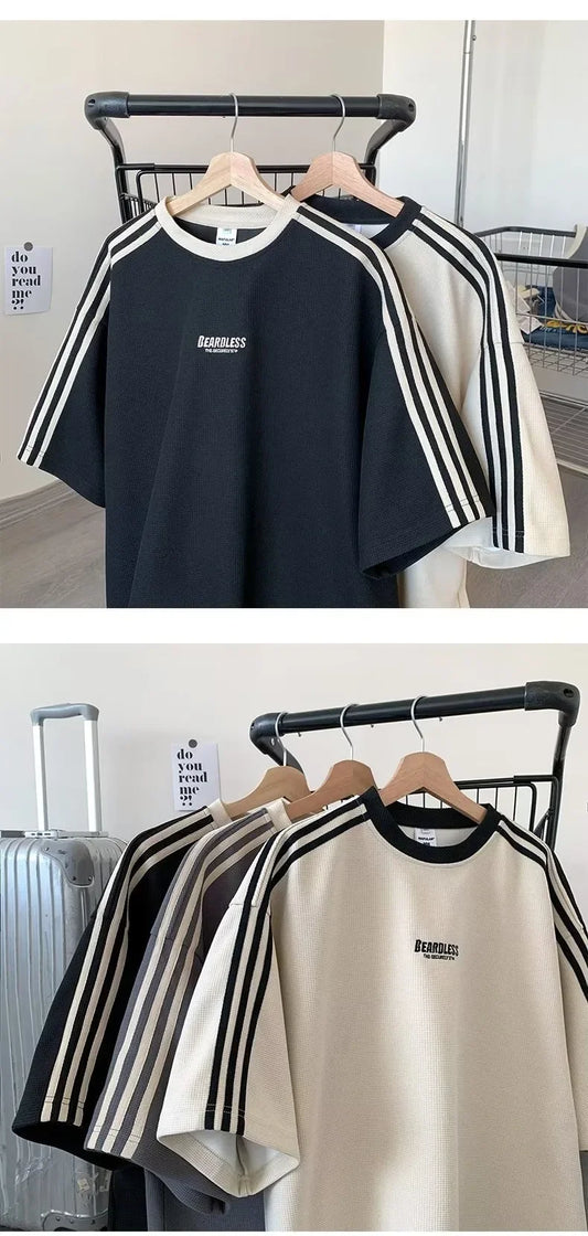 Loose Casual American Style Men's T-shirt Summer Hot Sale Of The Season New Fashion Brand Short Sleeve Couple Half Sleeve Crew N