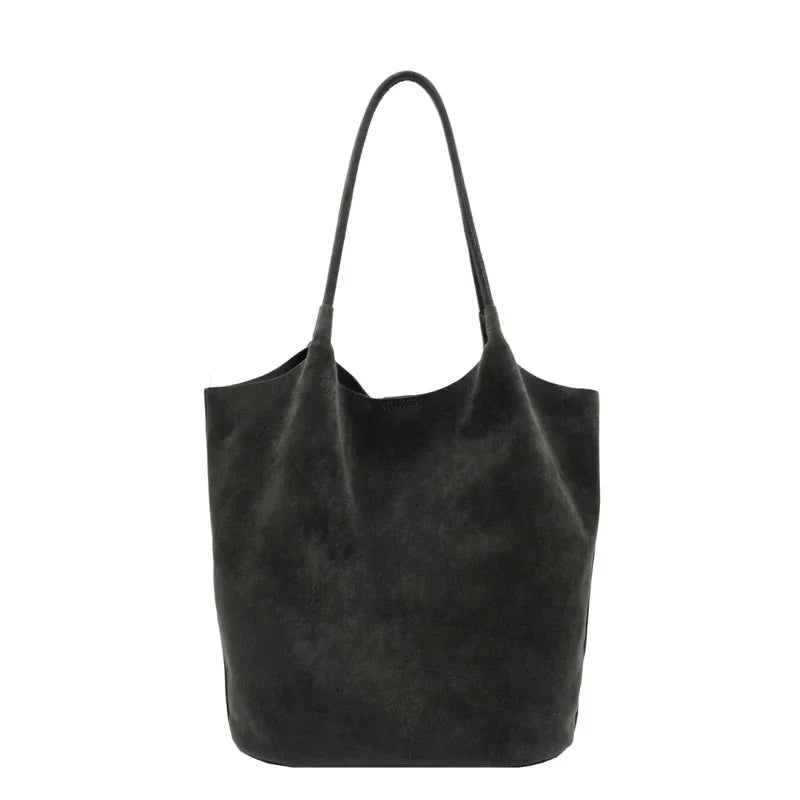 Single Shoulder Bag for Women's Fashion, Large Capacity 2024 New Autumn and Winter Versatile Commuting Tote Bag Un Sac Épaule
