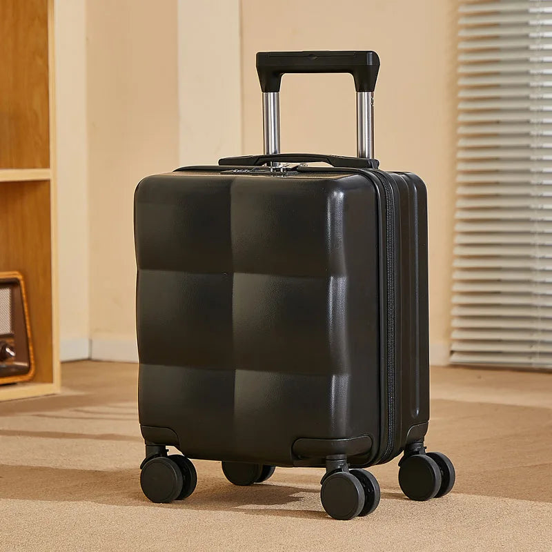 14inch Carry-On Suitcase, Lightweight and Durable, Compact and Fashionable Suitcase 360 ° Universal Wheel Travel Essentials