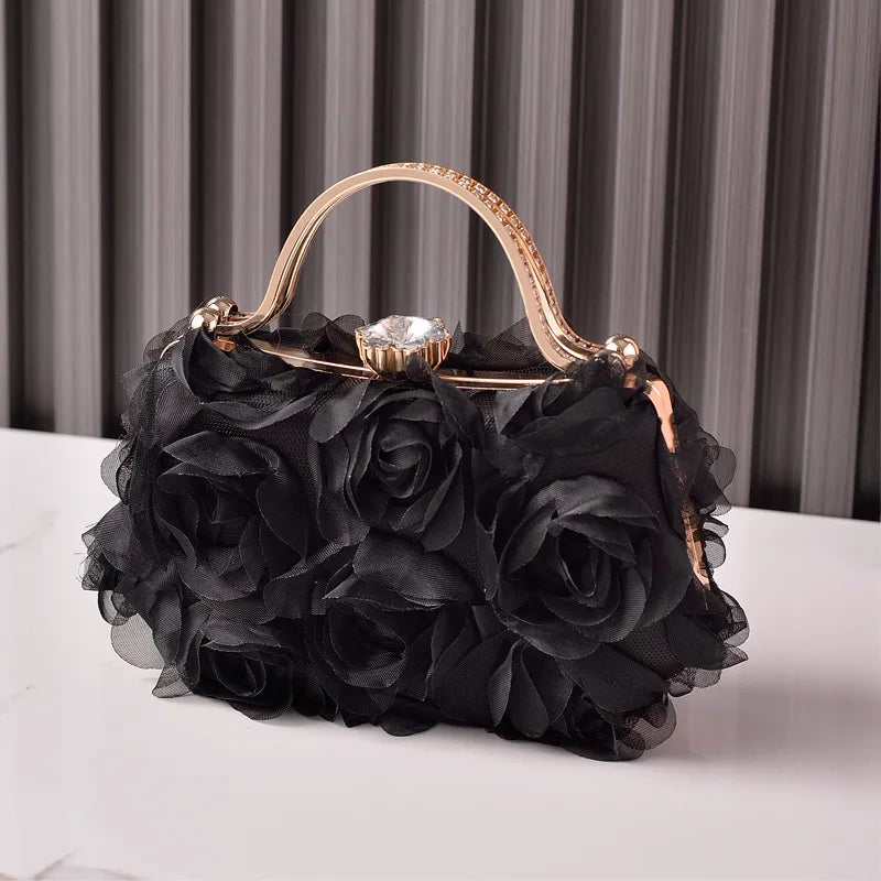 European and American Hot Flower Dinner Bag Bridal Wedding Dress White Dress Garment Bag Cross-Border E-Commerce Factory Direct
