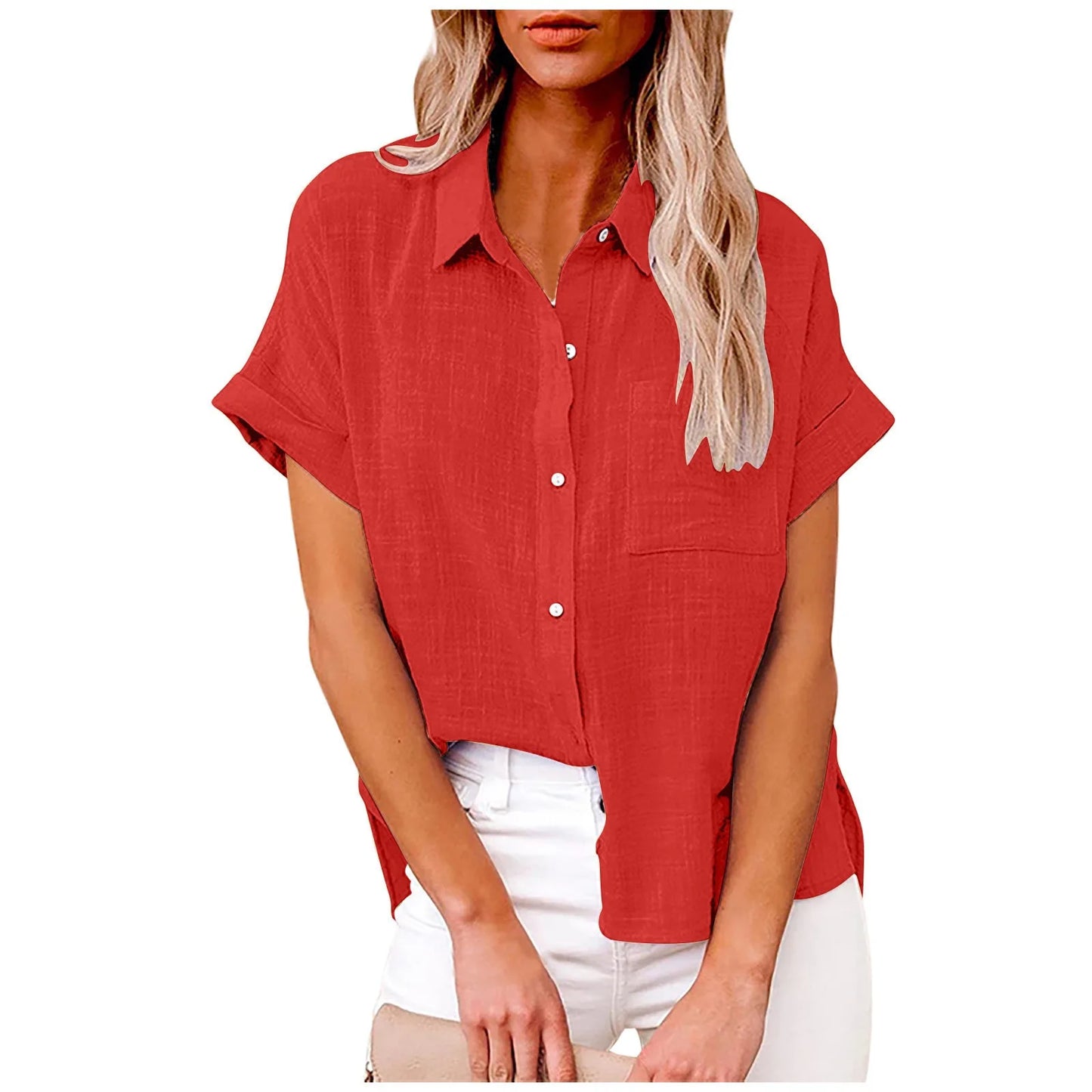 Summer Women Shirts Tops Cotton Linen T-shirt Women Top Camisas Mujer Casual T-Shirt Streetwear Loose Female T-Shirts New Shirt