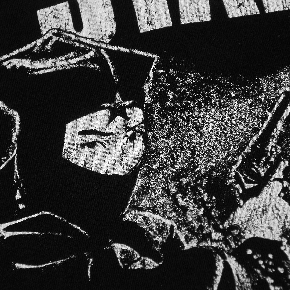 The Stalin T-Shirt Japanese Haedcore Punk Band The Comes Death Side  Gauze Suehiro Maruo Washed Cotton Men's Short Sleeves Shirt
