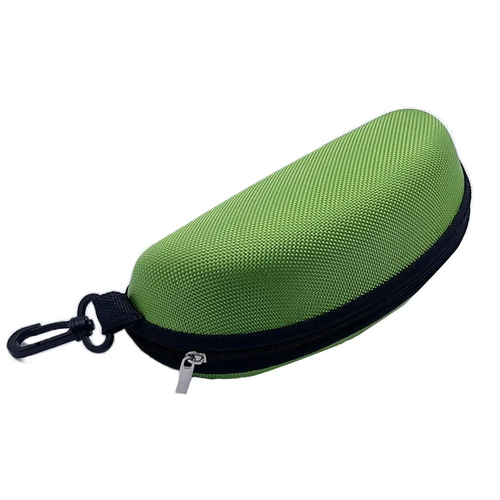 Sac de transport pour lunettes de soleil en 11 couleurs lunettes de lecture sac de transport boitier solide à fermeture à glissière poche de voyage, boîtier portable nouveau