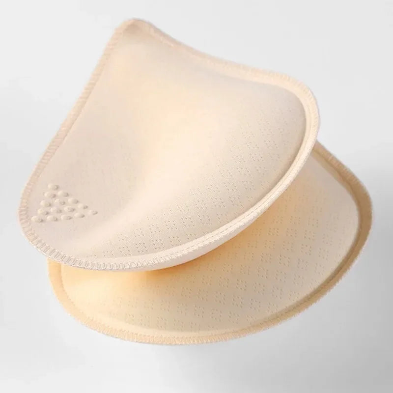 5 6 3 cm Sponge Padded Bra Thick Push Up Bra Pads Inserts Women Underwear Breast Lift Breathable Bra Pad Lining Swimsuit Insert