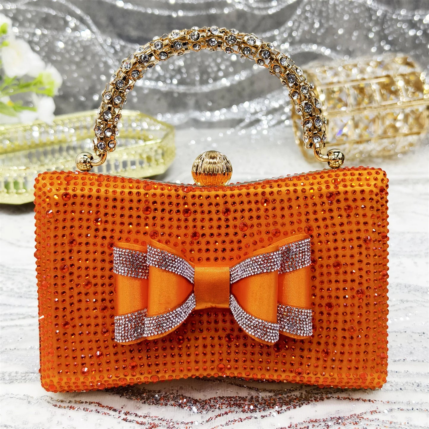 Venus Chan Italy Design 2025 New INS Shoes and Bag to Match Wine Colour Pointed-Toe Rhinestone Bow Party Women's High Heels