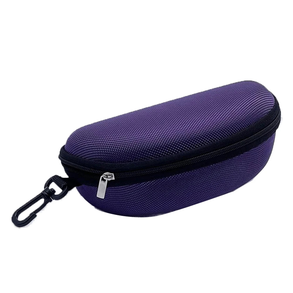 Sac de transport pour lunettes de soleil en 11 couleurs lunettes de lecture sac de transport boitier solide à fermeture à glissière poche de voyage, boîtier portable nouveau