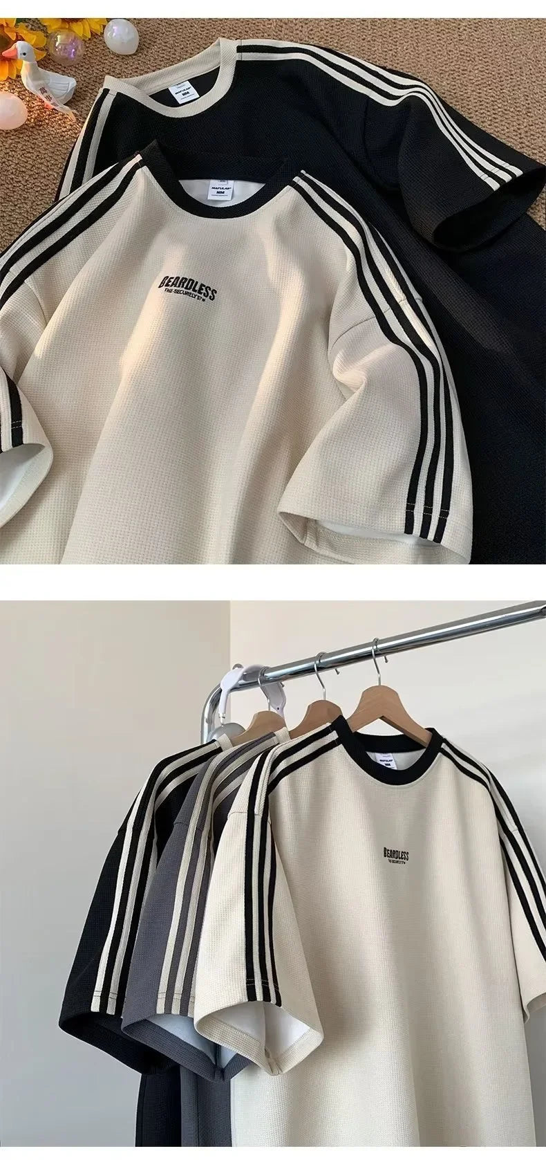 Loose Casual American Style Men's T-shirt Summer Hot Sale Of The Season New Fashion Brand Short Sleeve Couple Half Sleeve Crew N