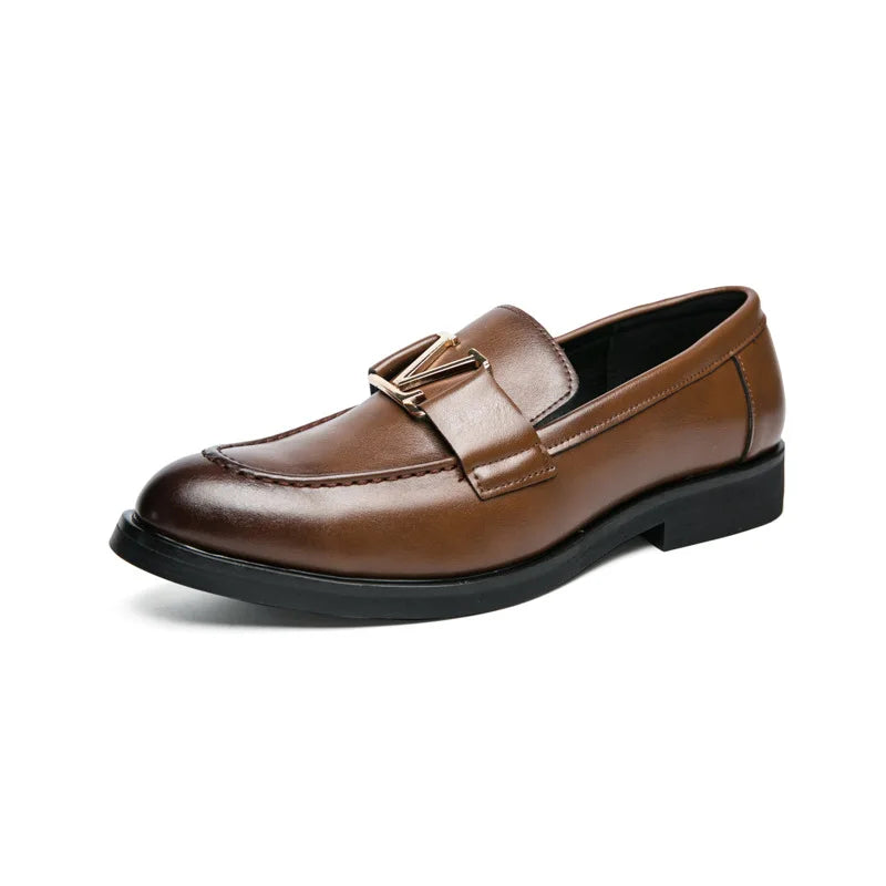 High Quality Men Loafers Shoes Man Fashion Comfy Slip-on Drive Moccasins Footwear Male Brand Leather Boat Shoes Men Casual Shoes