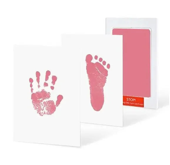 Tampons encreurs pour empreintes de mains de bébé, 2/4 pièces, sûrs, Non toxiques, sans contact, Kits de tampons encreurs sans encre, pour animaux de compagnie, chat, chien, patte, Souvenirs, cadeaux