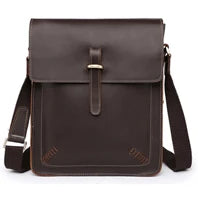 Je suis légende Will Smith toile + cuir véritable hommes sac de messager toile sac à bandoulière hommes sac à bandoulière fronde sac casual sacoche